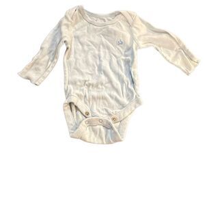 Baby gap unisex newborn long sleeve bodysuits blue boy
